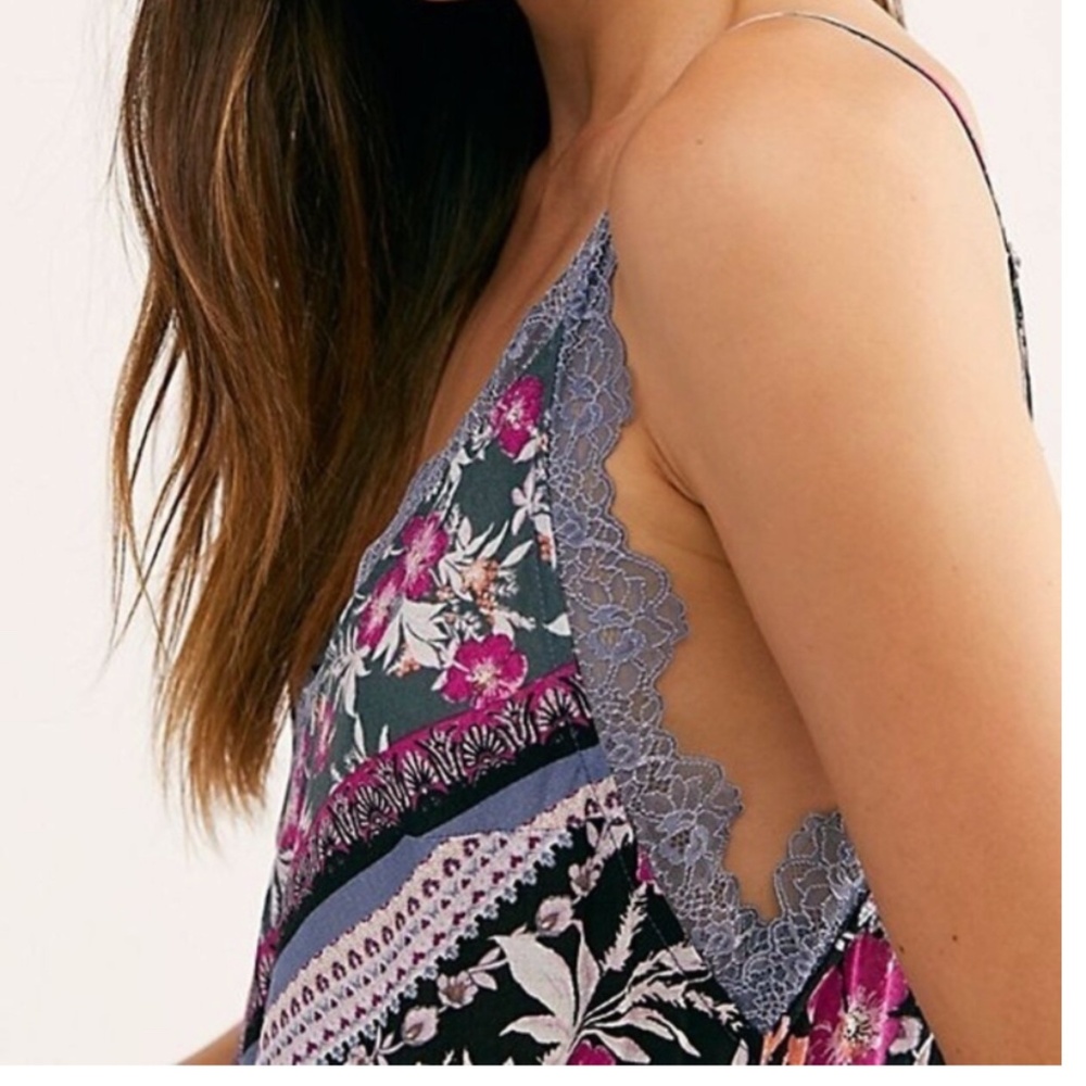 Stevie Printed Maxi Patchwork Collage Floral Chic… - image 4